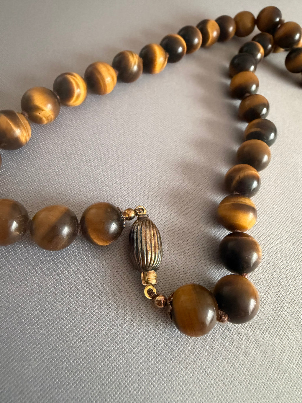 Tiger’s Eye Bead Necklace