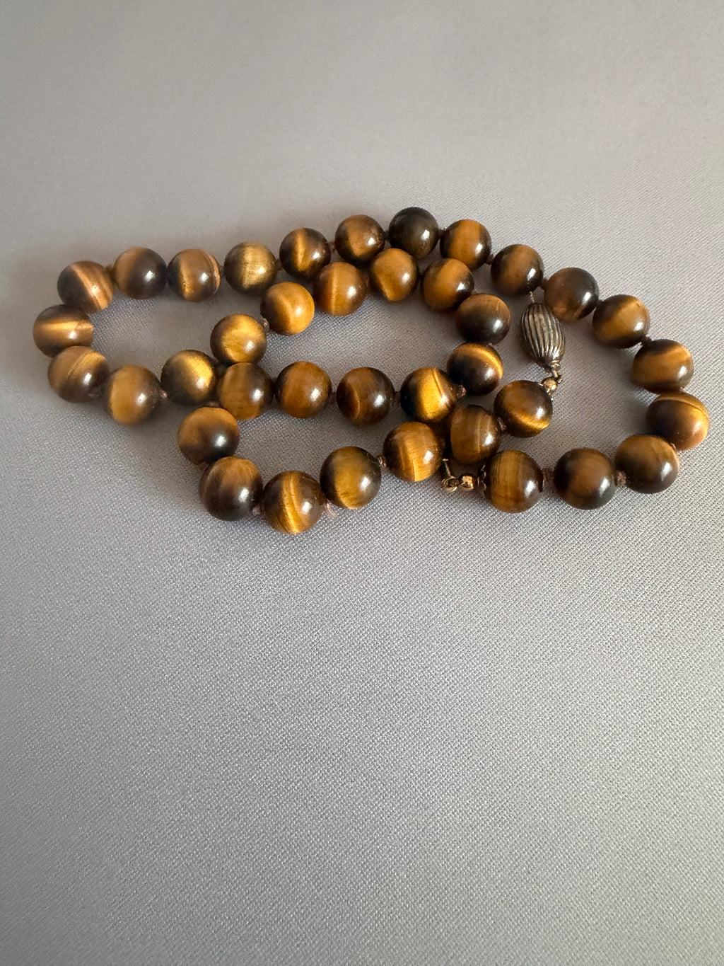 Tiger’s Eye Bead Necklace