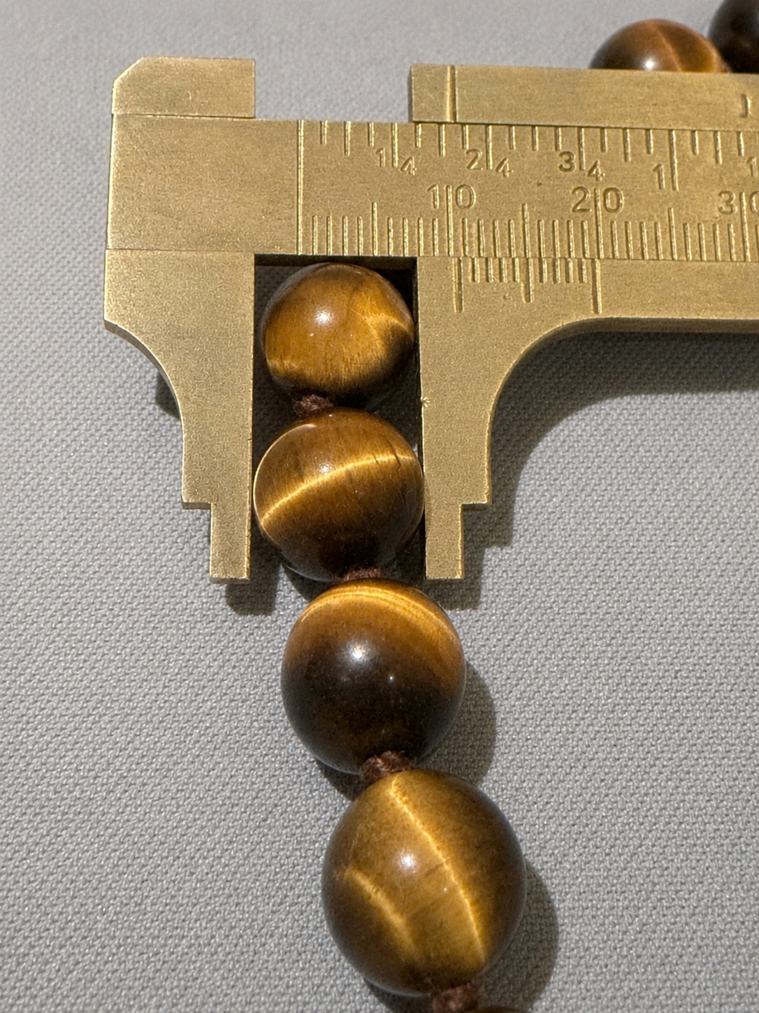 Tiger’s Eye Bead Necklace
