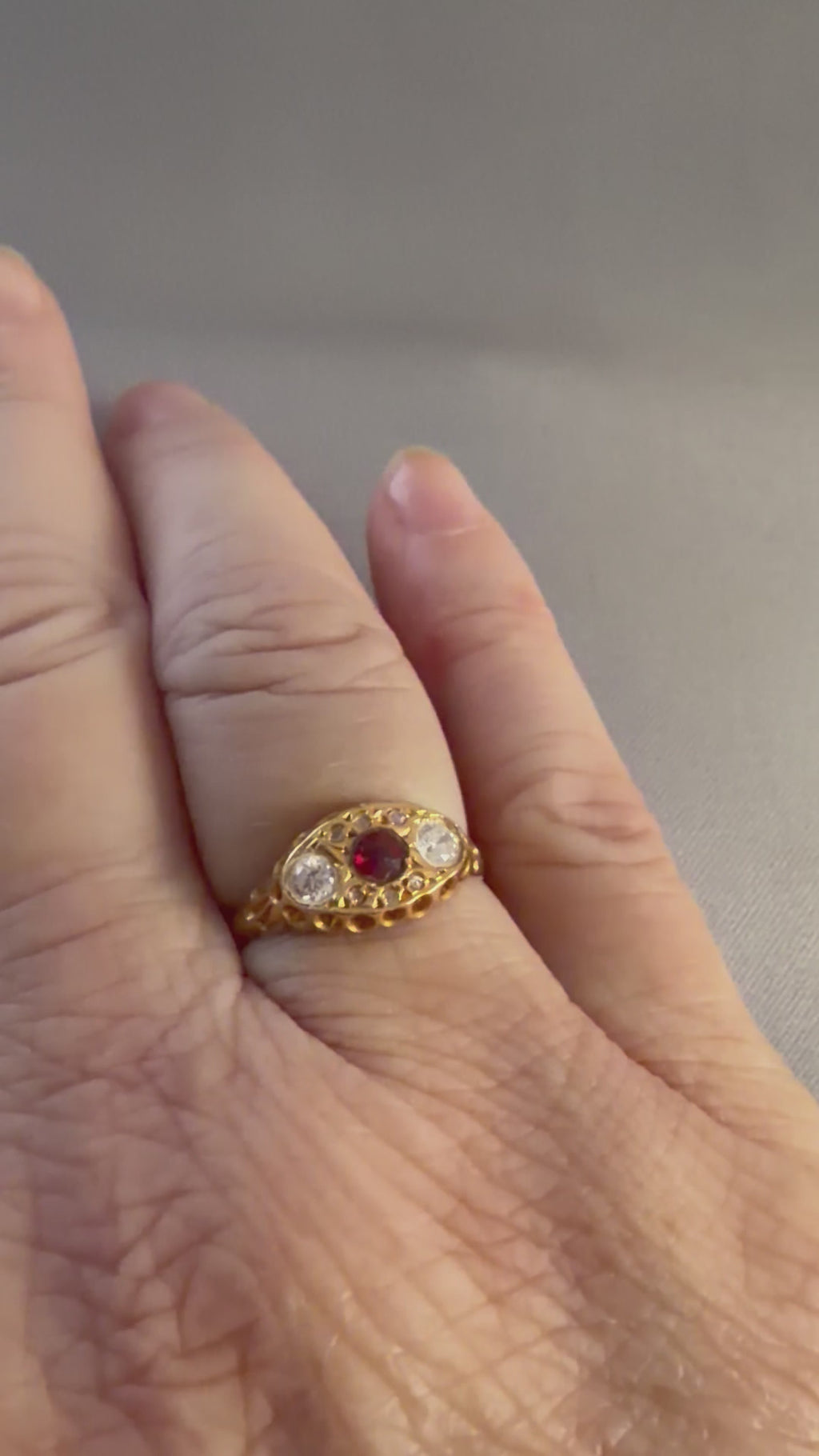 Antique_Victorian_Paste_Ring_in_18ct_Gold_Birmingham_video